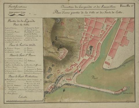 План города, 1790 год