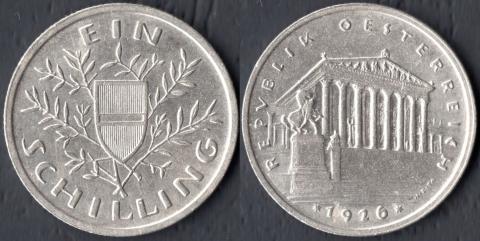 Австрия 1 шиллинг 1926