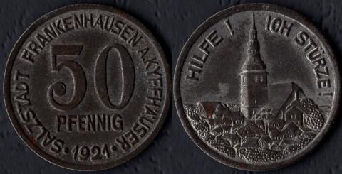 Франкенхаузен 50 пфеннигов 1921
