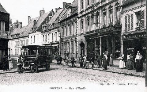 Улица д'Хэсдин, открытка 1919 года