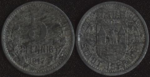 Изерлон 5 пфеннигов 1917 Изерлон 5 пфеннигов 1917