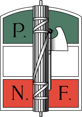 Эмблема итальянской национальной фашистской партии (Partito Nazionale Fascista)