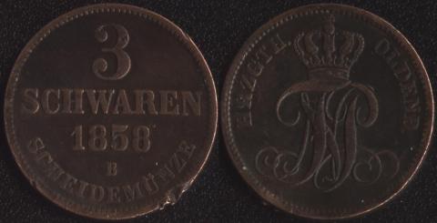 Ольденбург 3 шварена 1858