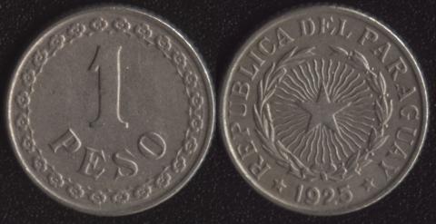 Парагвай 1 песо 1925