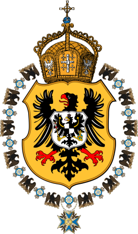 Герб Германской Империи с 1871 по 1888 год.
