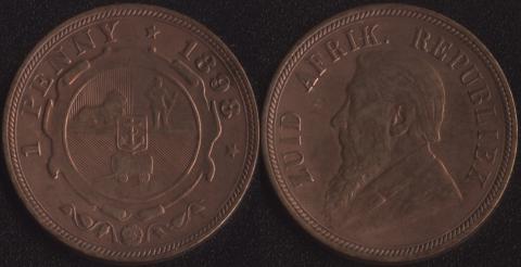 Южно-Африканская Республика 1 пенни 1898