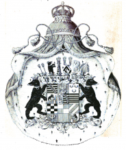 Герб княжества Ангальт-Бернбург